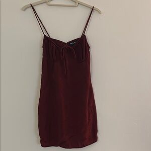 Urban Outfitters Motel - Burgundy Mini Dress - Size XS